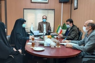 نشست خبری رئیس نظام مهندسی ساختمان علی آباد کتول با خبرنگاران