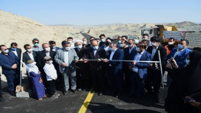 افتتاح طرح آسفالت راه روستایی شهر مرزی گلستان/آغاز عملیات گازرسانی به ۷ روستا
