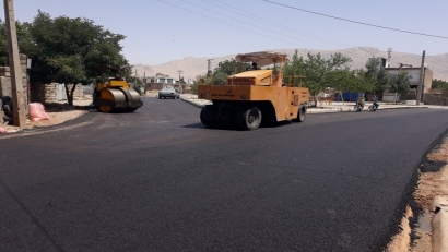 معابر بافت فرسوده کردکوی آسفالت می‌شود